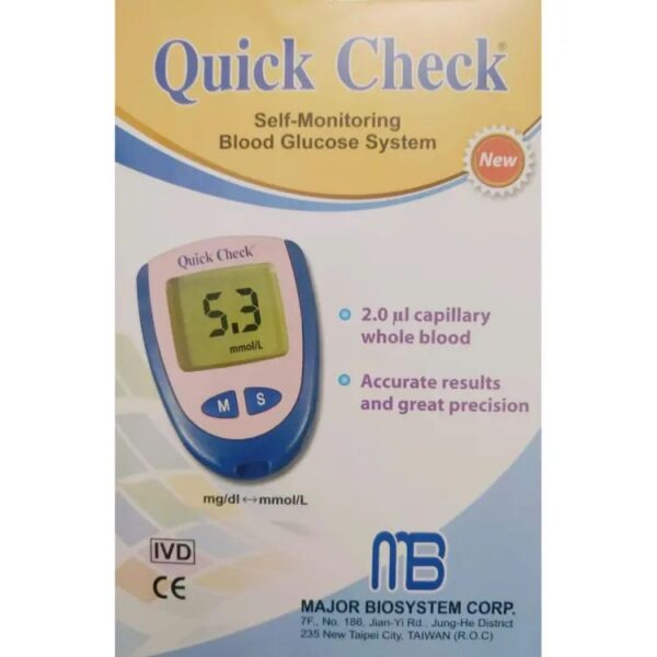 Quick Check Blood Glucose Meter